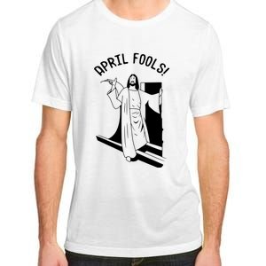 Jesus Rising From Tomb Funny Adult ChromaSoft Performance T-Shirt