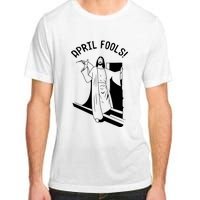 Jesus Rising From Tomb Funny Adult ChromaSoft Performance T-Shirt