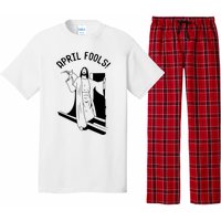 Jesus Rising From Tomb Funny Pajama Set