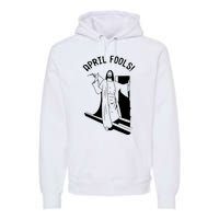 Jesus Rising From Tomb Funny Premium Hoodie