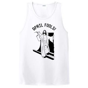 Jesus Rising From Tomb Funny PosiCharge Competitor Tank