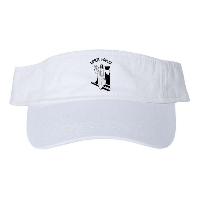 Jesus Rising From Tomb Funny Valucap Bio-Washed Visor