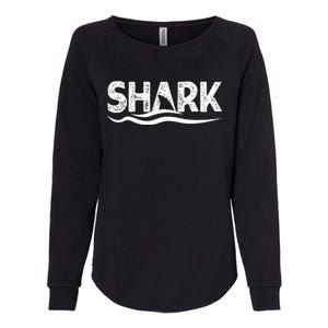 Jaw Ready For This Shark Fin Lovers Ocean Womens California Wash Sweatshirt