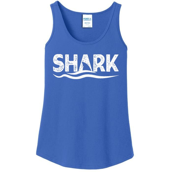 Jaw Ready For This Shark Fin Lovers Ocean Ladies Essential Tank