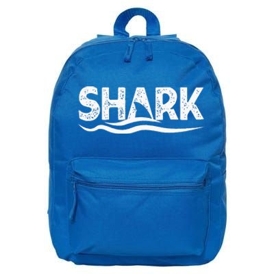 Jaw Ready For This Shark Fin Lovers Ocean 16 in Basic Backpack