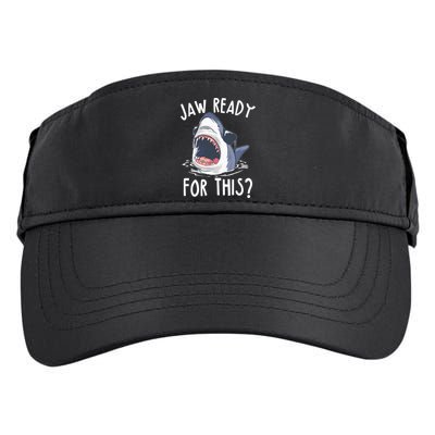 Jaw Ready For This Shark Week Adult Drive Performance Visor