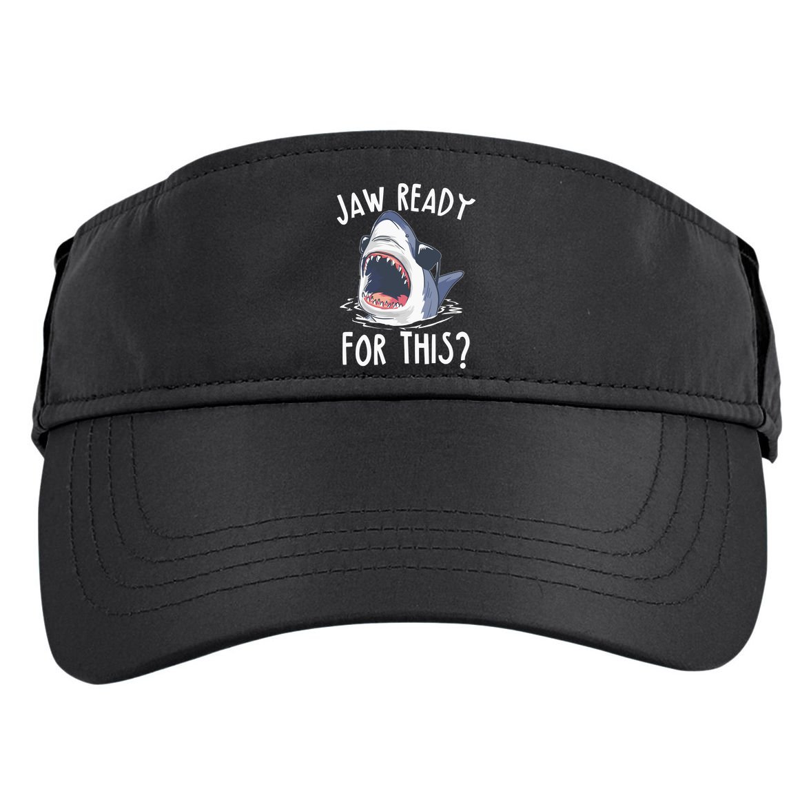 Jaw Ready For This Shark Week Adult Drive Performance Visor