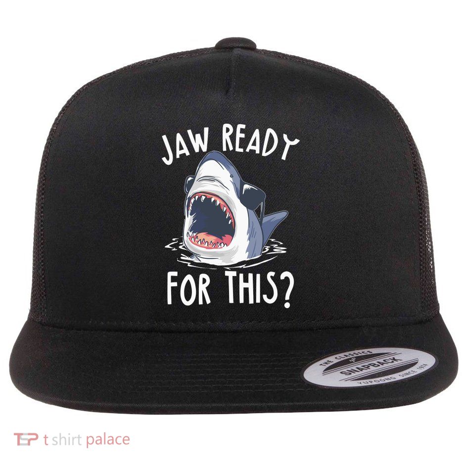 Jaw Ready For This Shark Week Flatbill Hat