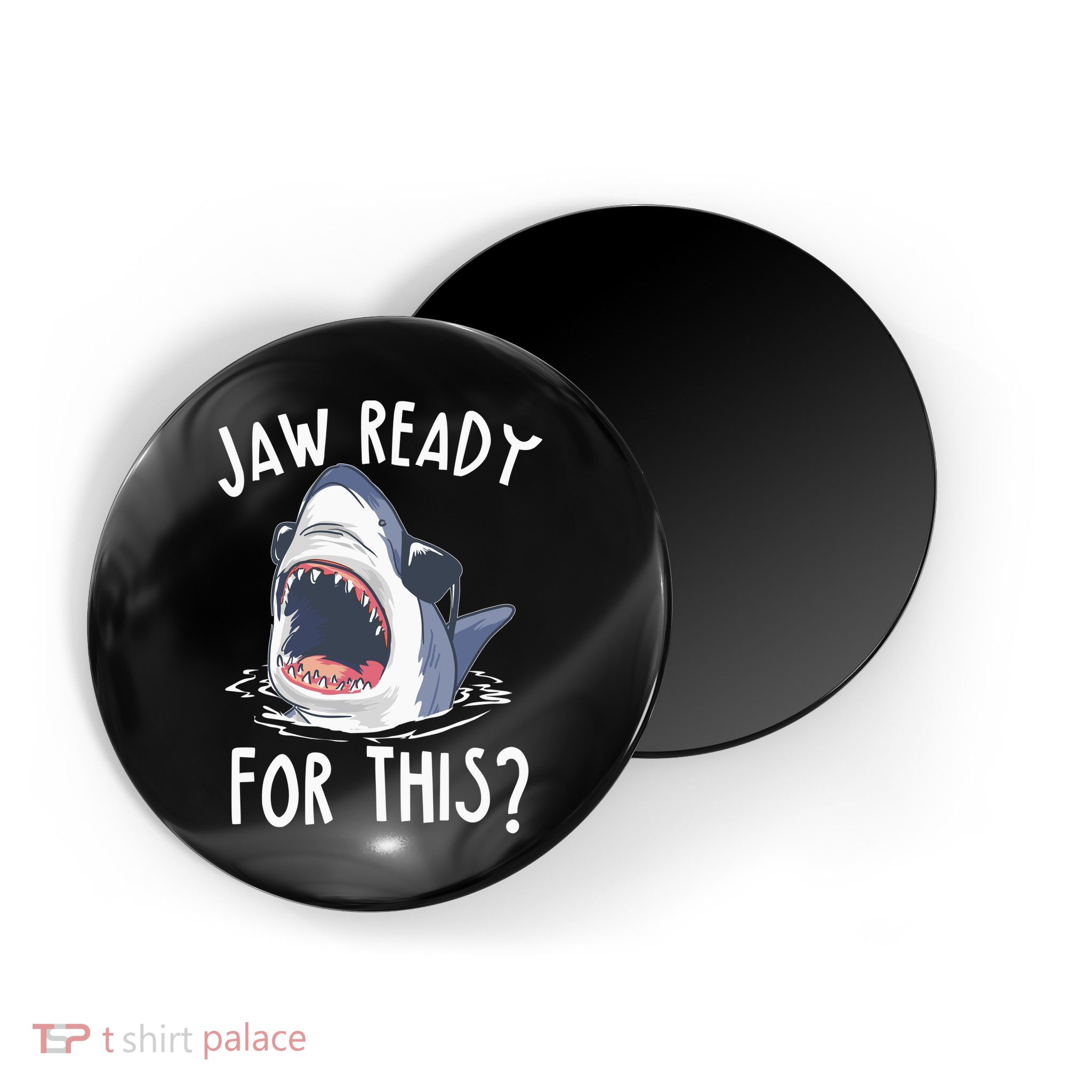 Jaw Ready For This Shark Week Magnet