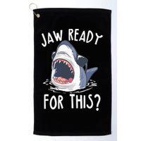 Jaw Ready For This Shark Week Golf Towel