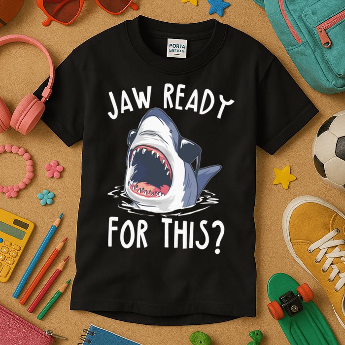 Jaw Ready For This Shark Week Kids T-Shirt