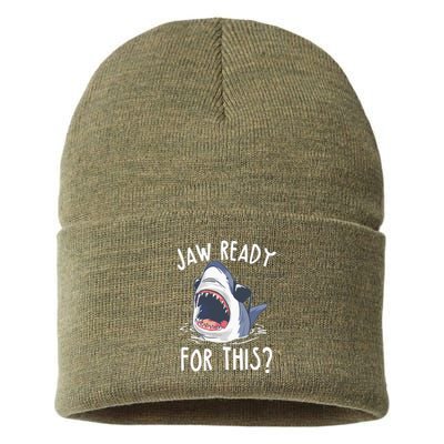 Jaw Ready For This Shark Week Sustainable Knit Beanie