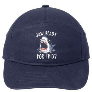 Jaw Ready For This Shark Week 7-Panel Snapback Hat