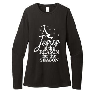 Jesus Reason For The Season Christian Christmas Spiritual Womens CVC Long Sleeve Shirt