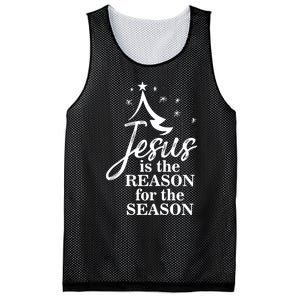 Jesus Reason For The Season Christian Christmas Spiritual Mesh Reversible Basketball Jersey Tank