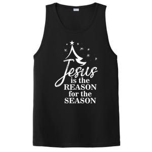 Jesus Reason For The Season Christian Christmas Spiritual PosiCharge Competitor Tank