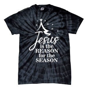 Jesus Reason For The Season Christian Christmas Spiritual Tie-Dye T-Shirt