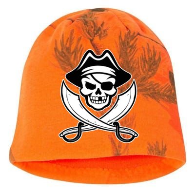 Jolly Roger Gasparilla Pirate Skull With Swords Kati - Camo Knit Beanie