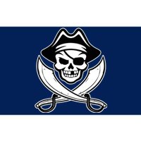 Jolly Roger Gasparilla Pirate Skull With Swords Bumper Sticker