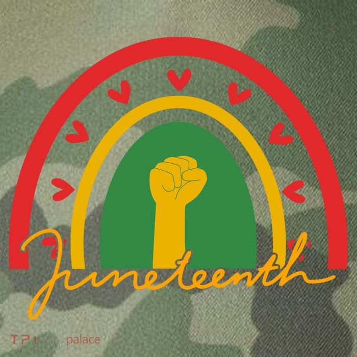 Juneteenth Rainbow Heart Fist Legacy Tie Dye Trucker Hat