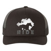 Just Ride Horseback Riding Apparel Horse Yupoong Adult 5-Panel Trucker Hat