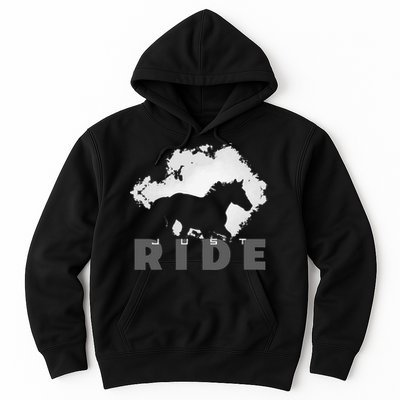 Just Ride Horseback Riding Apparel Horse Hoodie