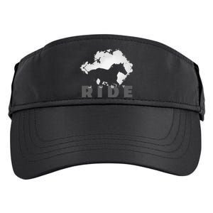 Just Ride Horseback Riding Apparel Horse Adult Drive Performance Visor