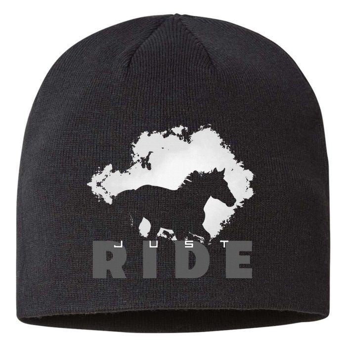 Just Ride Horseback Riding Apparel Horse Sustainable Beanie