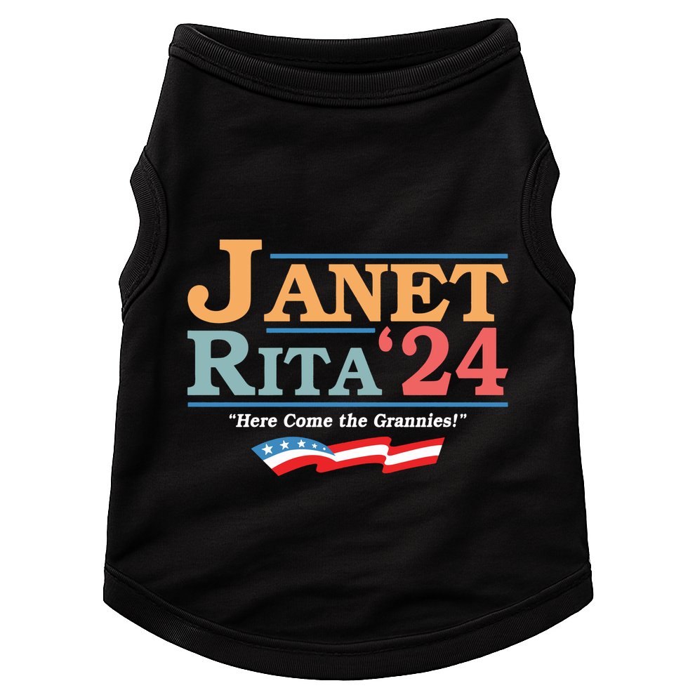 Janet Rita24 Here Come The Grannies Doggie Tank
