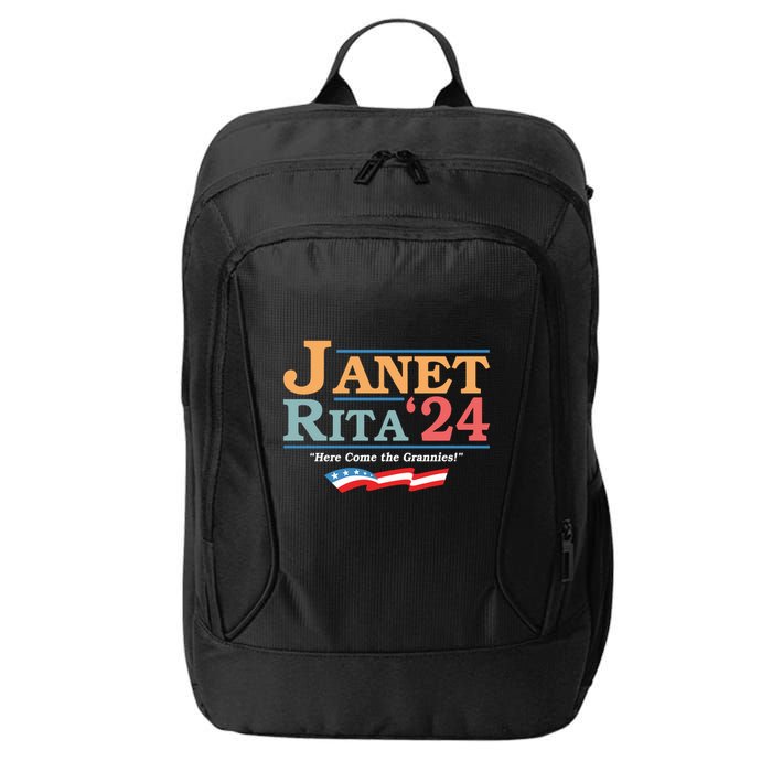Janet Rita24 Here Come The Grannies City Backpack