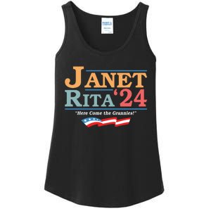 Janet Rita24 Here Come The Grannies Ladies Essential Tank