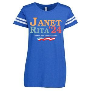 Janet Rita24 Here Come The Grannies Enza Ladies Jersey Football T-Shirt