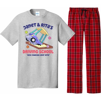 Janet & Rita Humorous Driving School Nice Parking Spot Pajama Set