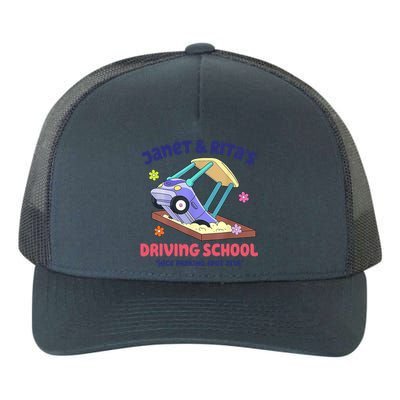 Janet & Rita Humorous Driving School Nice Parking Spot Yupoong Adult 5-Panel Trucker Hat