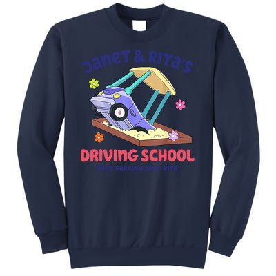 Janet & Rita Humorous Driving School Nice Parking Spot Sweatshirt