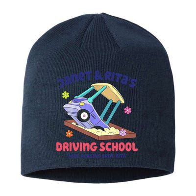 Janet & Rita Humorous Driving School Nice Parking Spot Sustainable Beanie