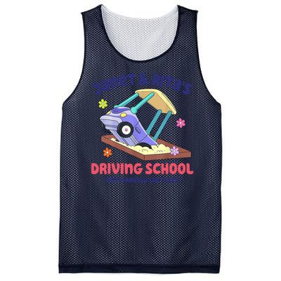 Janet & Rita Humorous Driving School Nice Parking Spot Mesh Reversible Basketball Jersey Tank