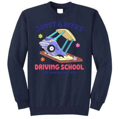 Janet & Rita Humorous Driving School Nice Parking Spot Tall Sweatshirt