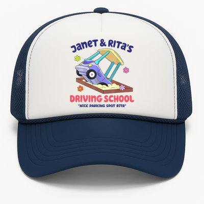 Janet & Rita Humorous Driving School Nice Parking Spot Trucker Hat