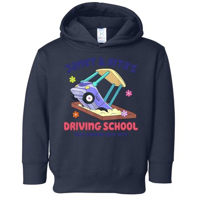 Janet & Rita Humorous Driving School Nice Parking Spot Toddler Hoodie