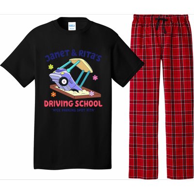 Janet & Rita's Humorous Driving School Pajama Set