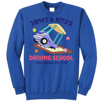 Janet & Rita's Humorous Driving School Sweatshirt