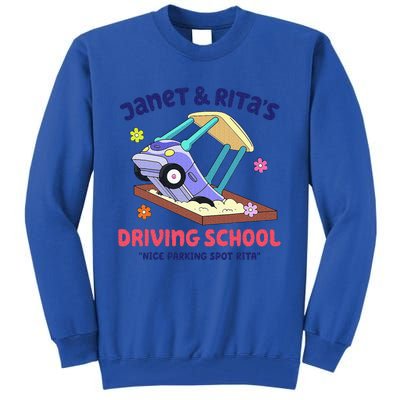 Janet & Rita's Humorous Driving School Tall Sweatshirt