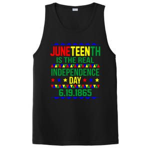 Juneteenth Real Independence Celebration Day History Graphic Gift PosiCharge Competitor Tank