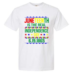 Juneteenth Real Independence Celebration Day History Graphic Gift Garment-Dyed Heavyweight T-Shirt