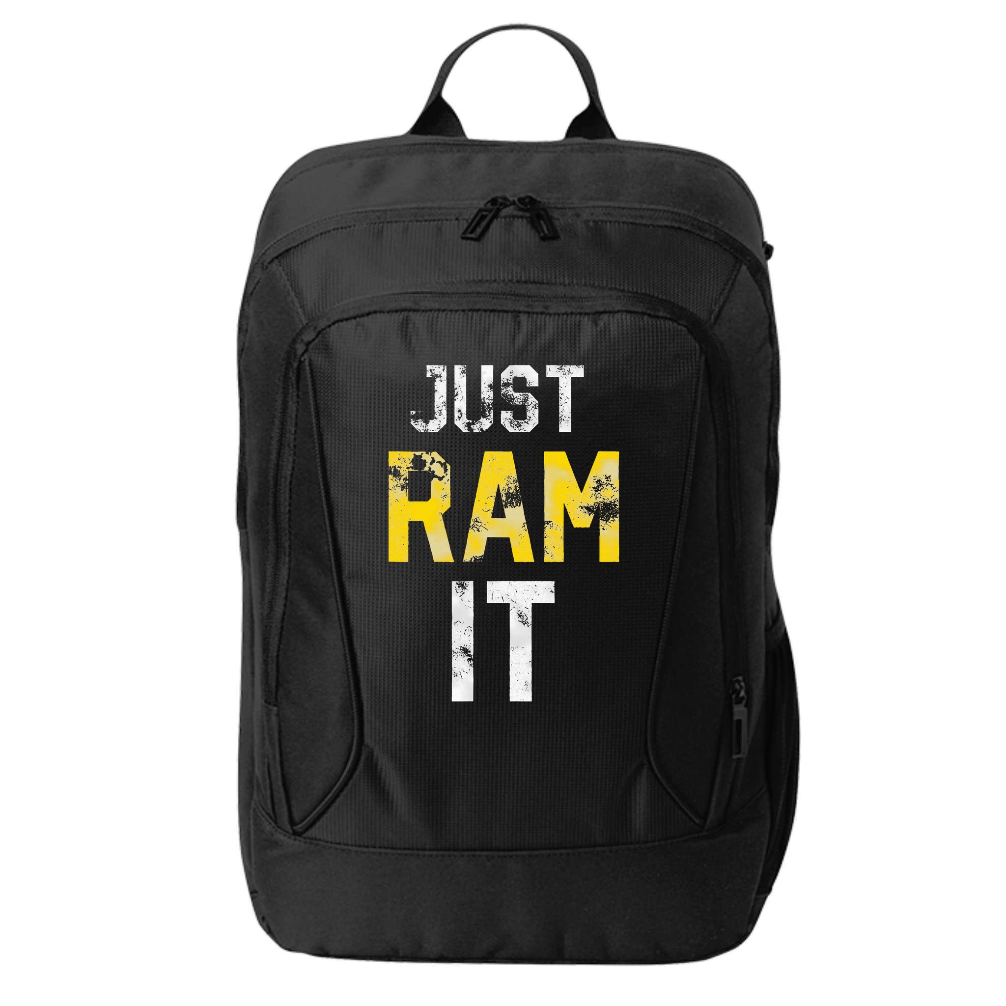 Just Ram It Funny Rams City Backpack
