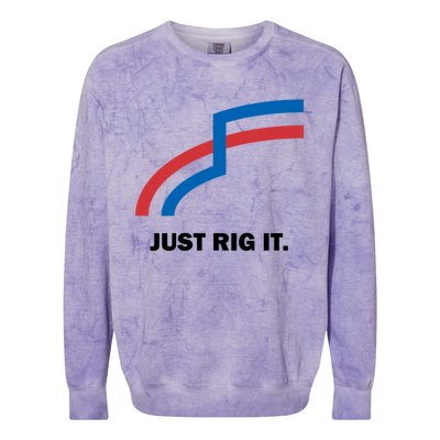 Just Rig It. Colorblast Crewneck Sweatshirt