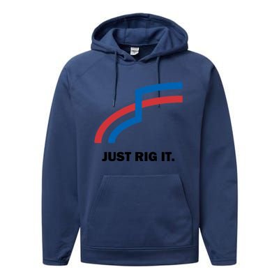 Just Rig It. Performance Fleece Hoodie