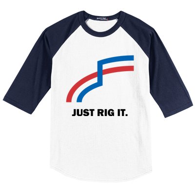 Just Rig It. Baseball Sleeve Shirt