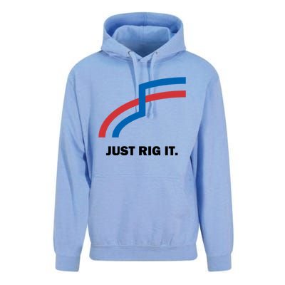 Just Rig It. Unisex Surf Hoodie